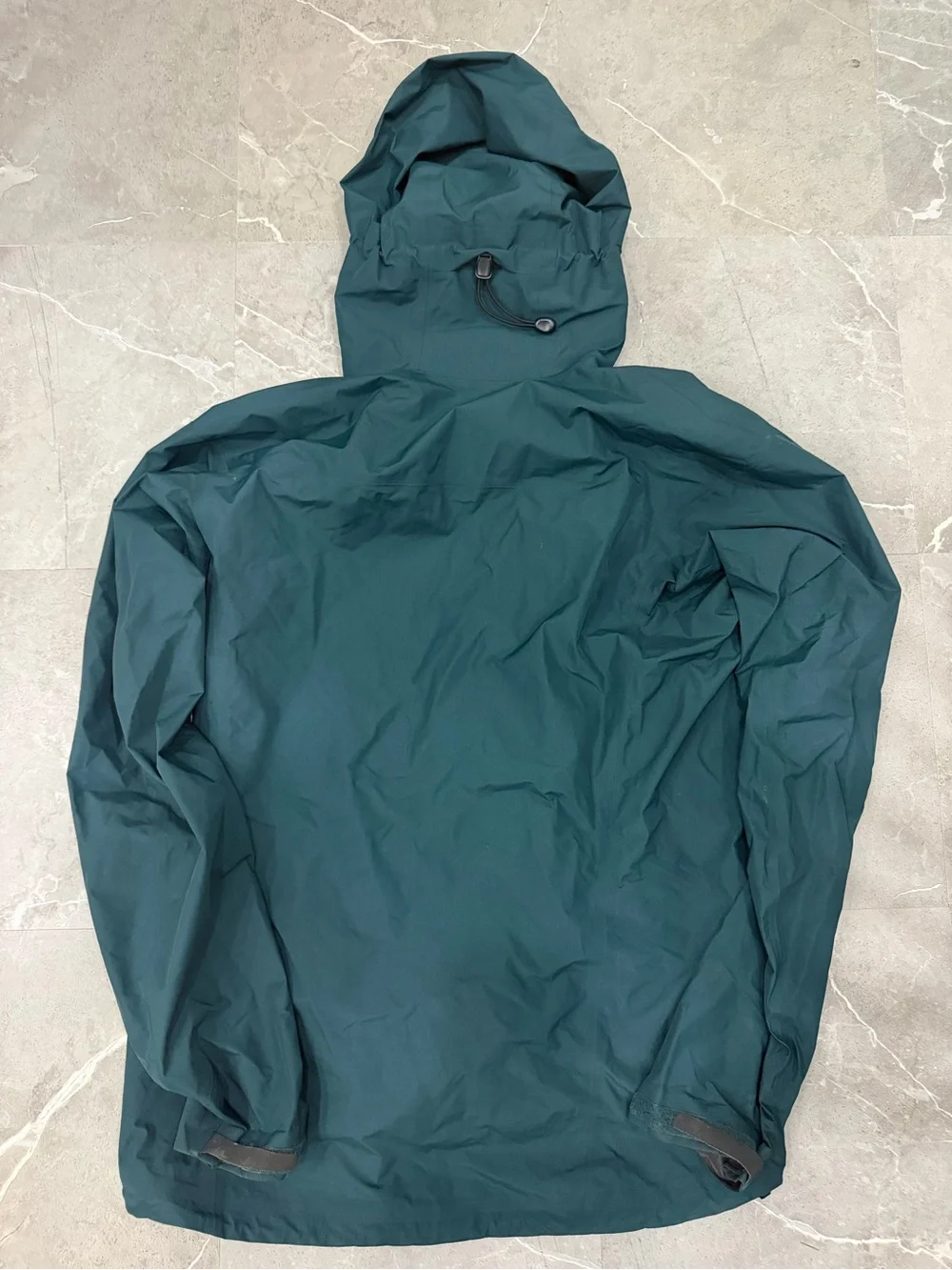 Arc'teryx Men's Zeta SL Rain Jacket Teal-Dark Green Waterproof Hooded Shell